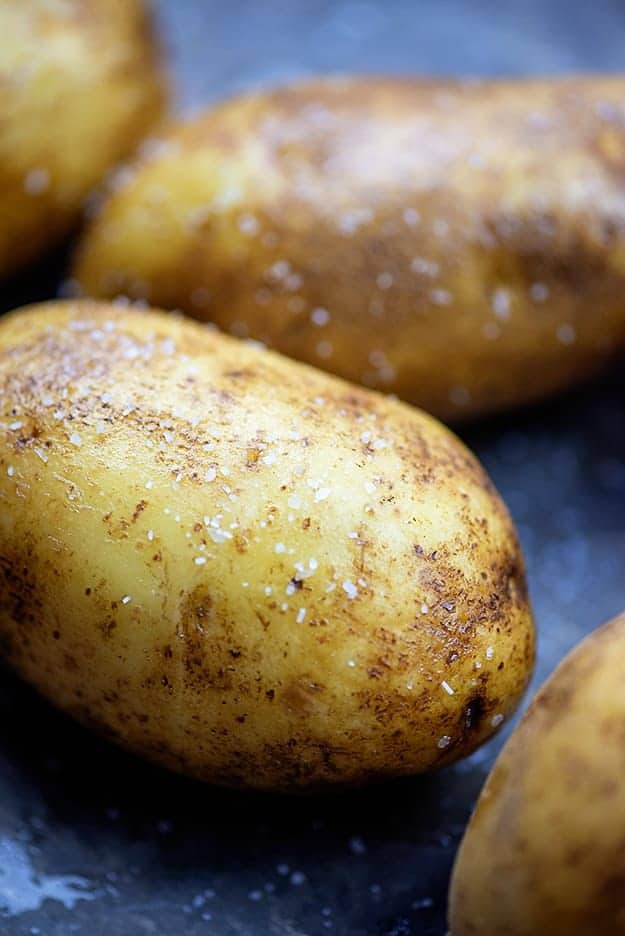 how to bake potatoes