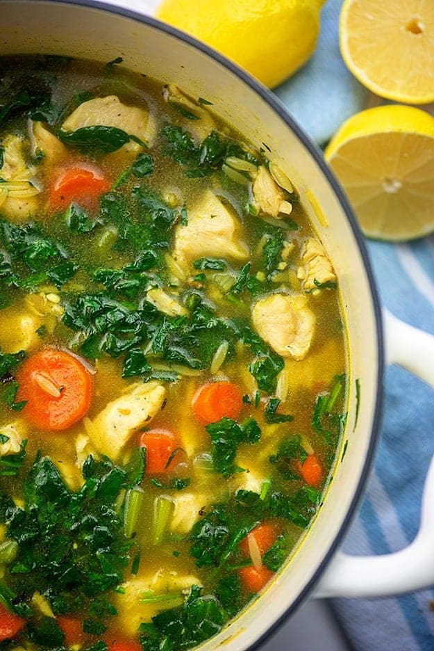 lemon chicken orzo soup recipe