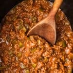 sloppy joe mixture in crockpot