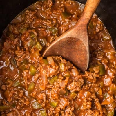 sloppy joe mixture in crockpot