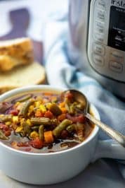 Instant Pot Vegetable Soup | Buns In My Oven