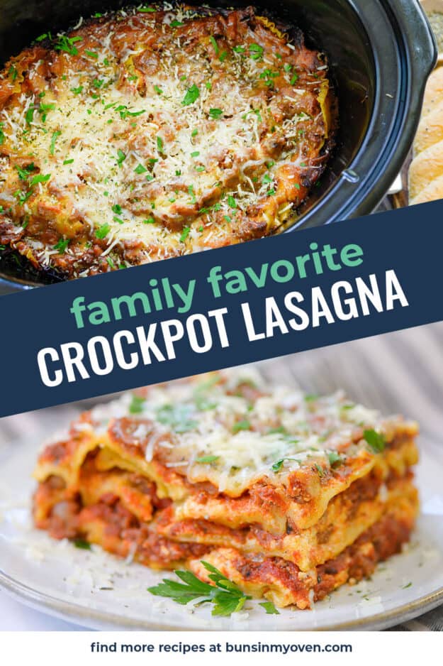 collage of lasagna images.