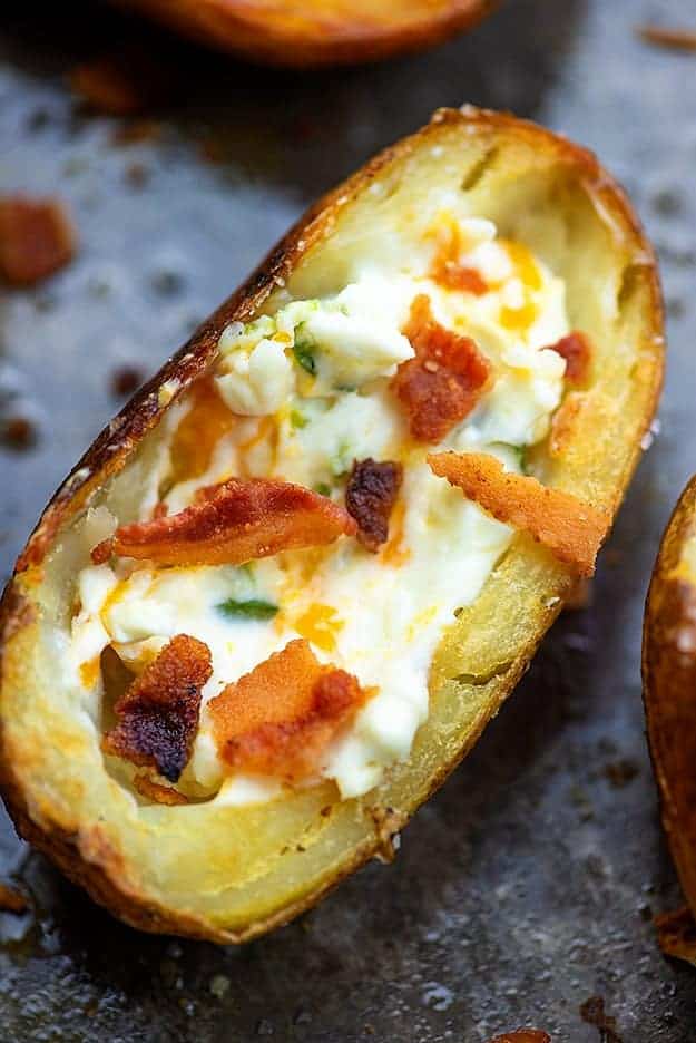 jalapeno popper potato skins