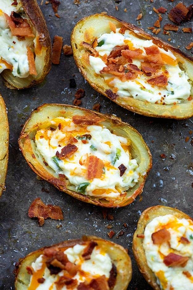 spicy potato skins