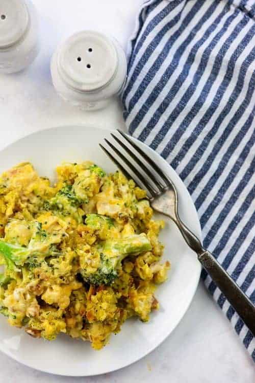 The BEST Cheesy Chicken Broccoli Casserole Recipe