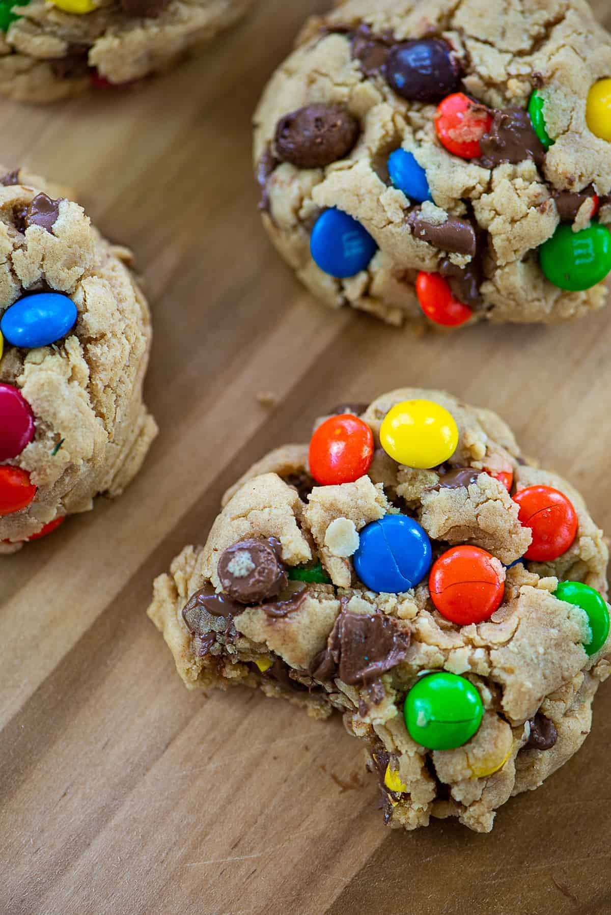 Peanut Butter M&M Monsters - Sugar Mama Cookie Company