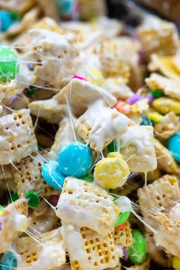 M&M'S White Chocolate Marshmallow Crispy Treat Pastel Easter Candy