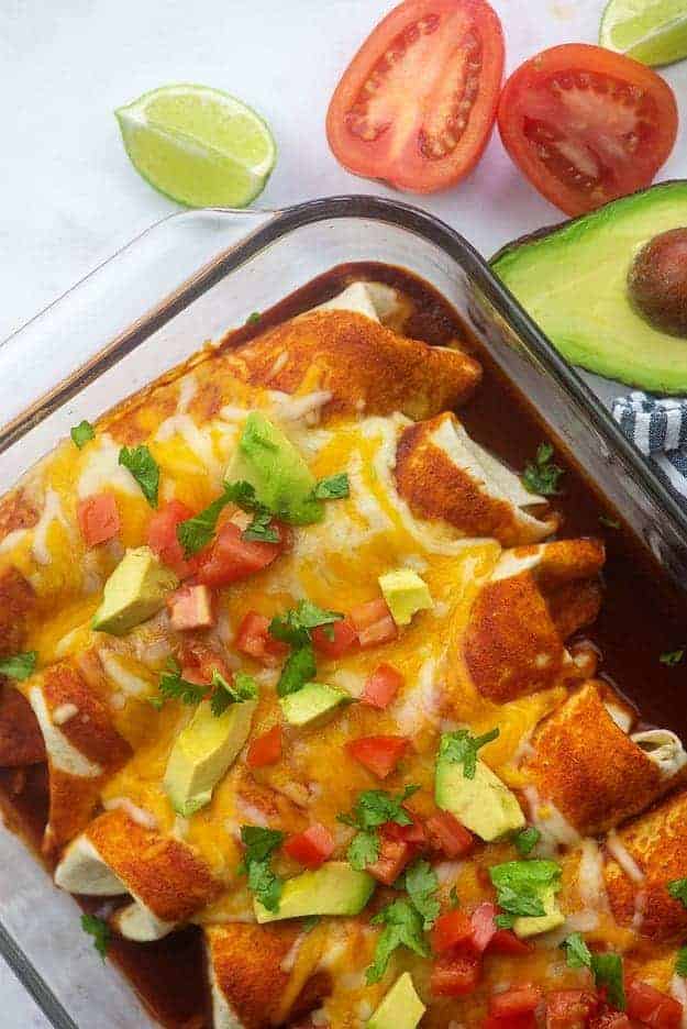 Ground Beef Enchialdas