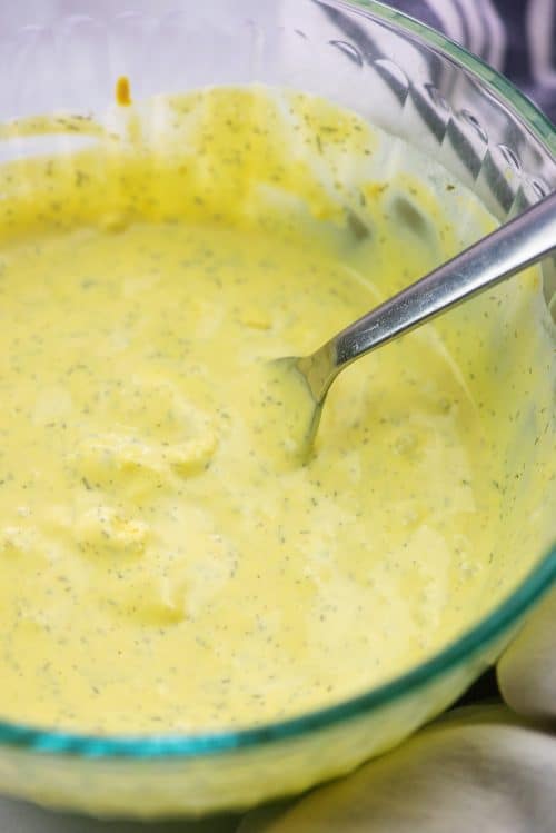 deviled egg dressing for potato salad