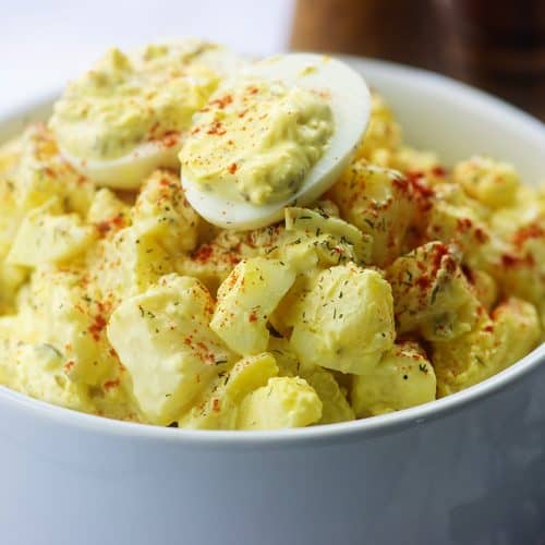 Deviled Egg Potato Salad Recipe! — Buns In My Oven