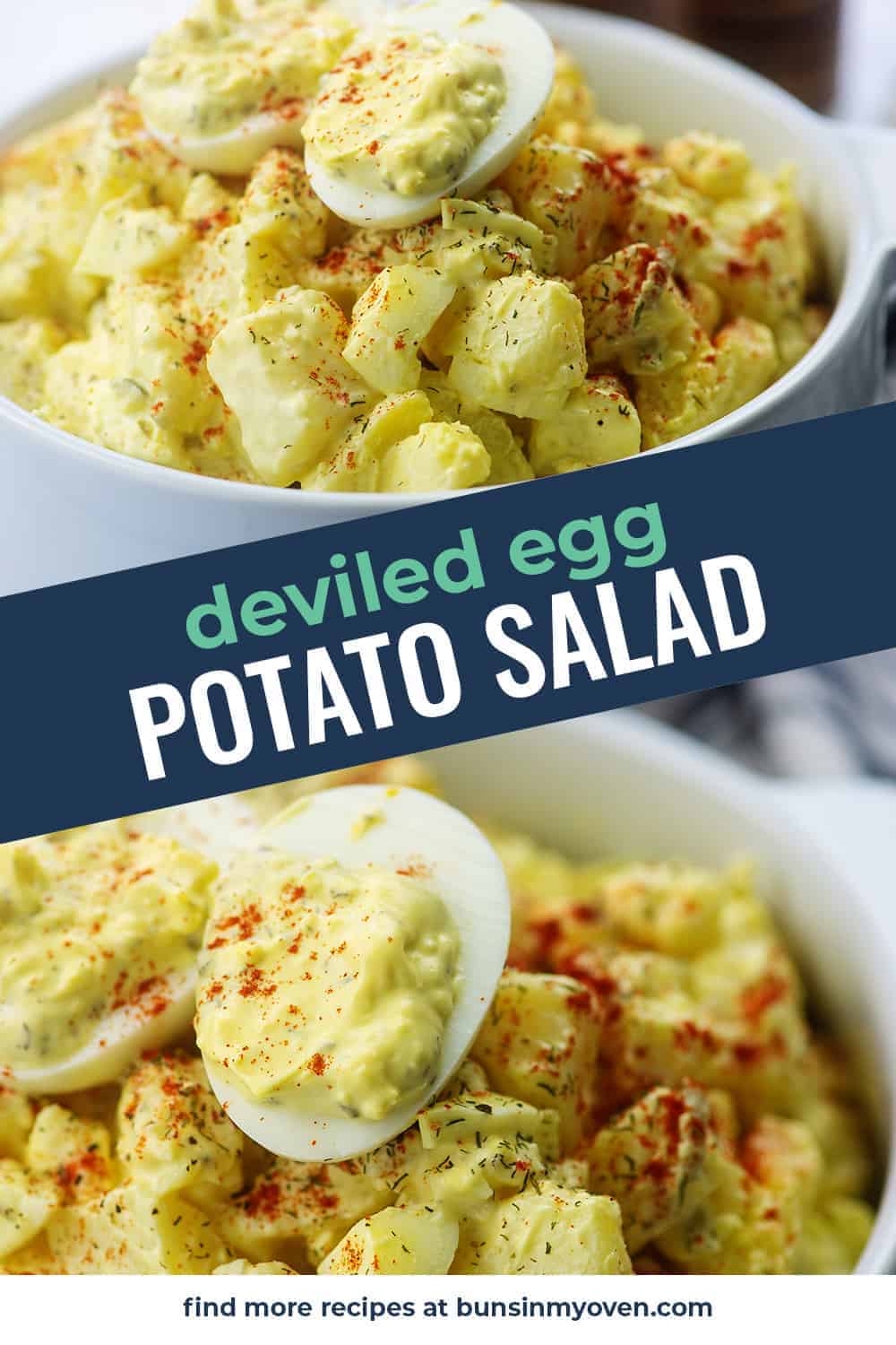 Deviled Egg Potato Salad Recipe! — Buns In My Oven
