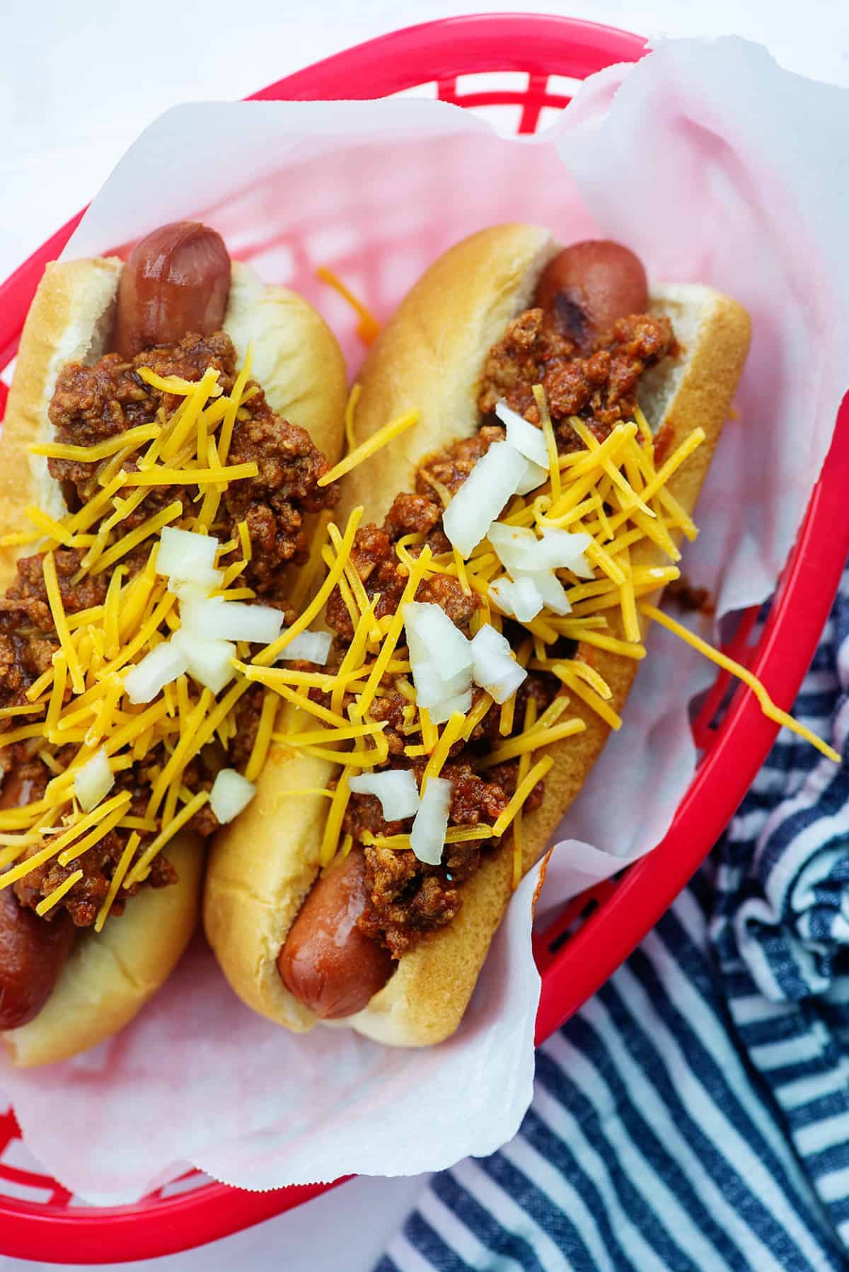 The BEST Hot Dog Chili Recipe! — Buns In My Oven