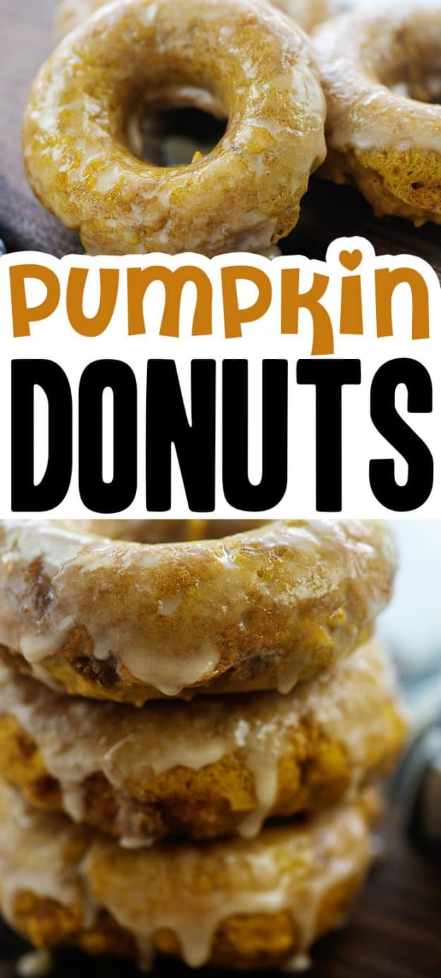 collage of donut images for pinterest