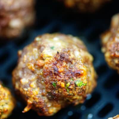 Crispy Air Fryer Meatballs