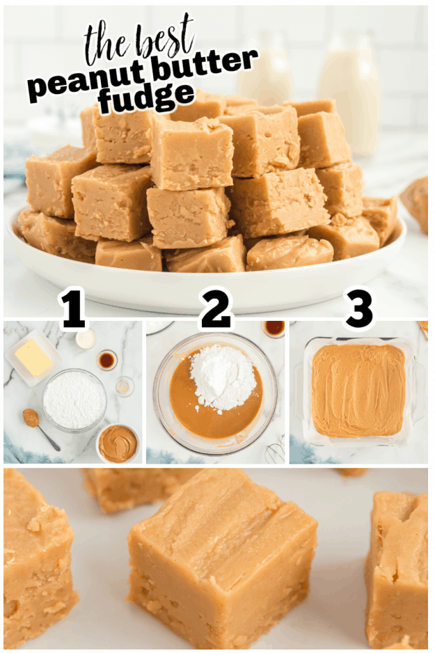 how to collage for peanut butter fudge