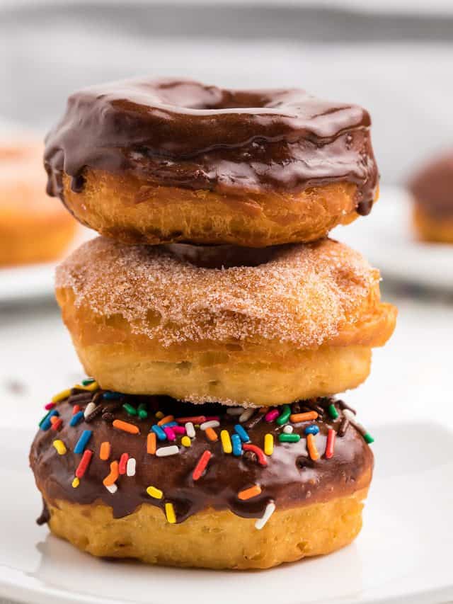 How To Make Canned Biscuit Donuts