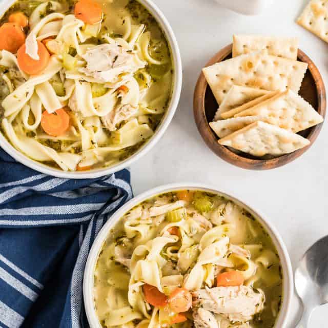 Amish Chicken & Noodle Soup Recipe Buns In My Oven