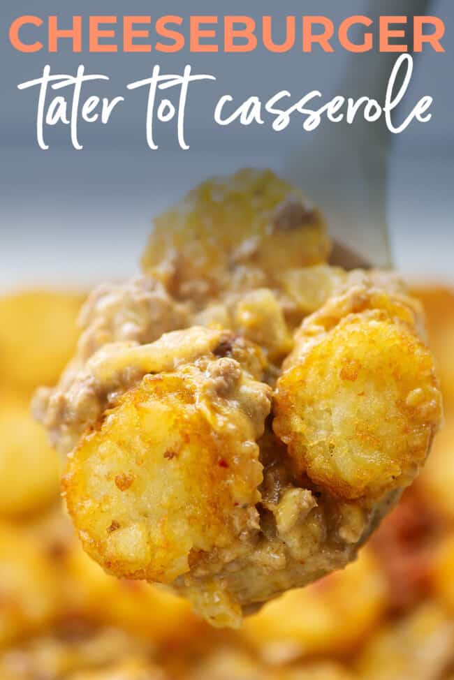 Bacon Cheeseburger Tater Tot Casserole | Buns In My Oven