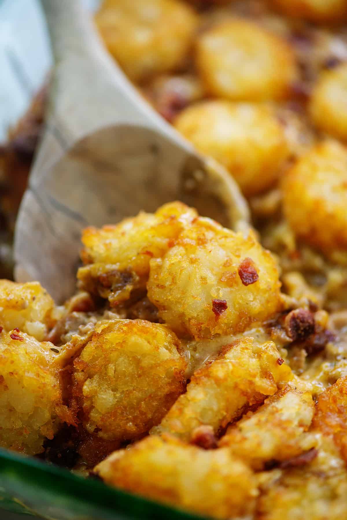 Bacon Cheeseburger Tater Tot Casserole-image