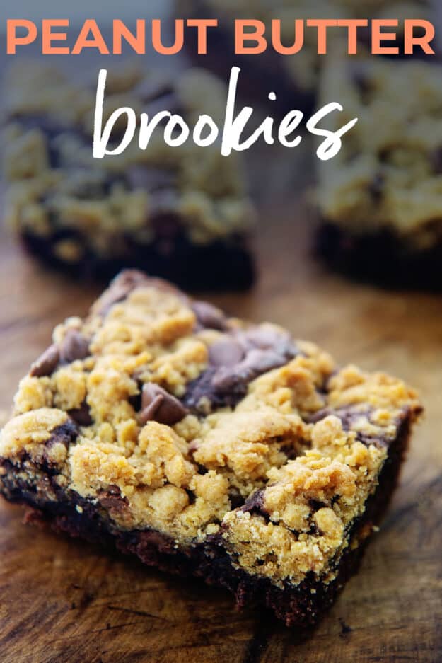 brookie on board with text for Pinterest.