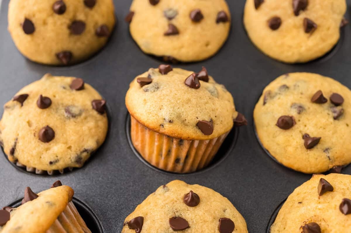 Mini Chocolate Chip Muffins
