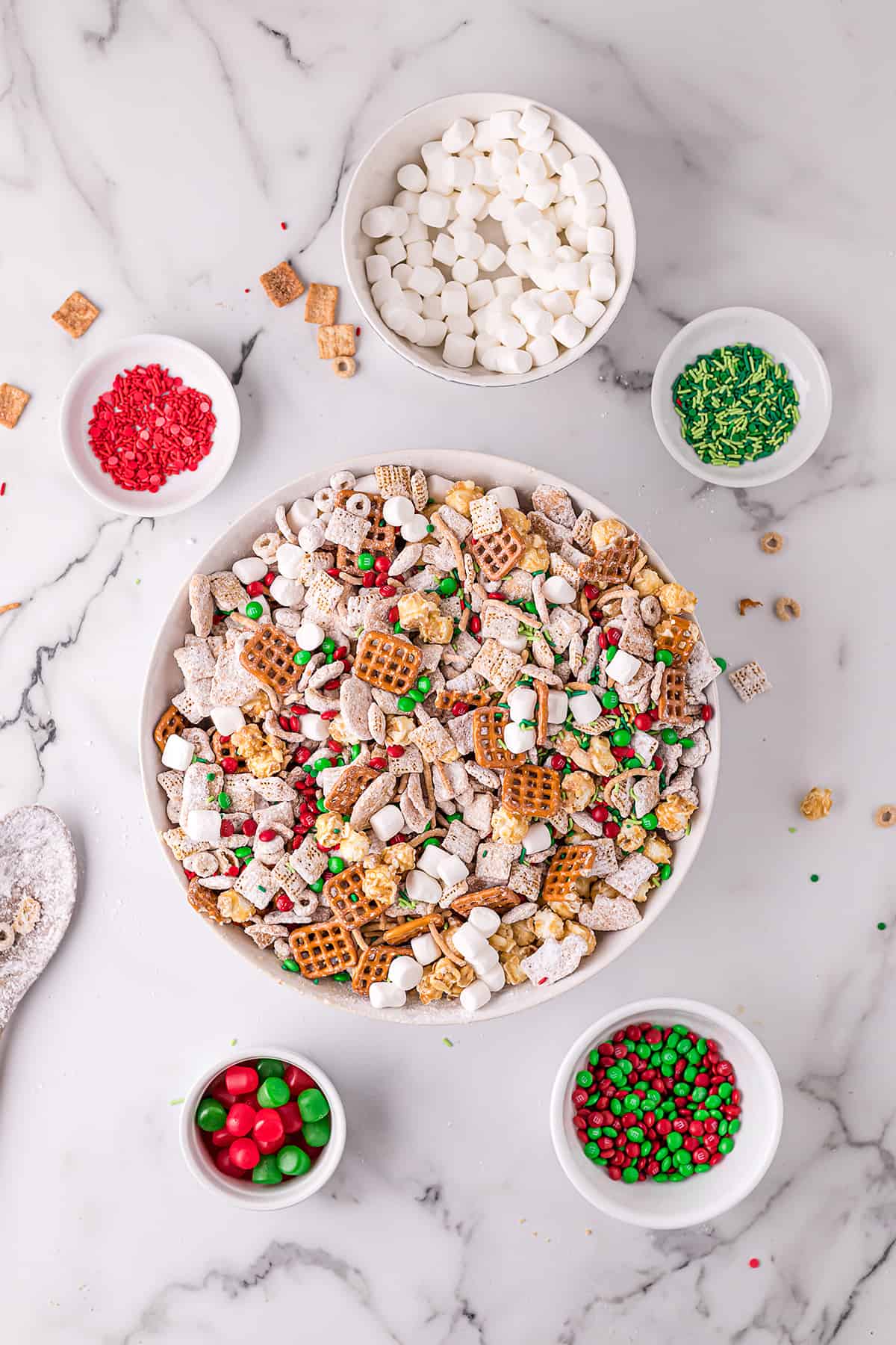 Christmas Chex Mix - Plowing Through Life