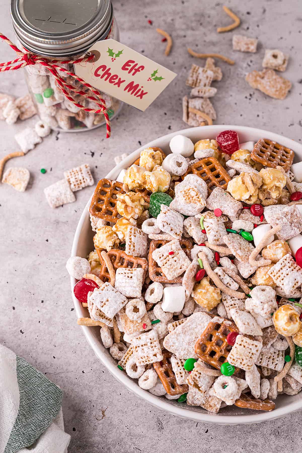 Buddy the Elf Chex Mix