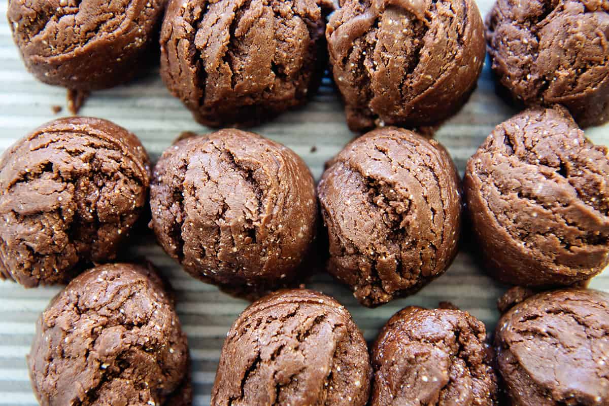 cookies on cookie sheet.