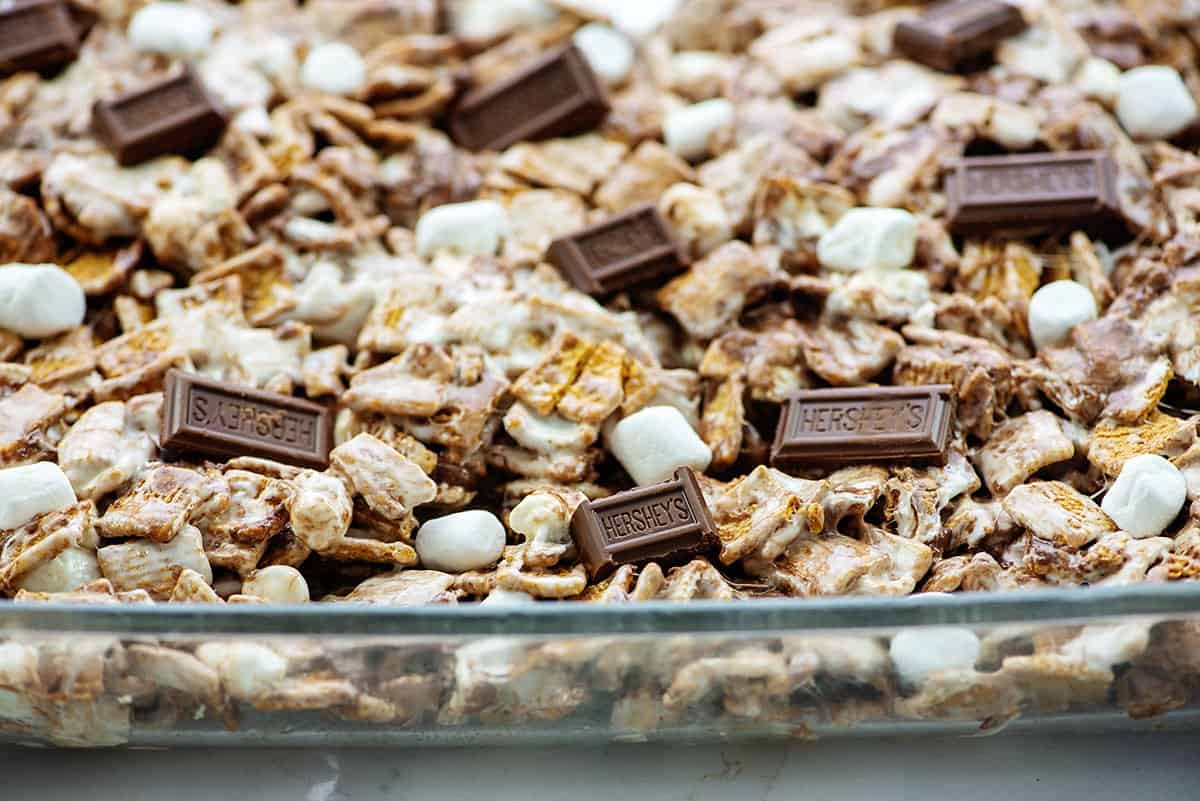 Golden Grahams S'mores Bars - Sugar and Soul