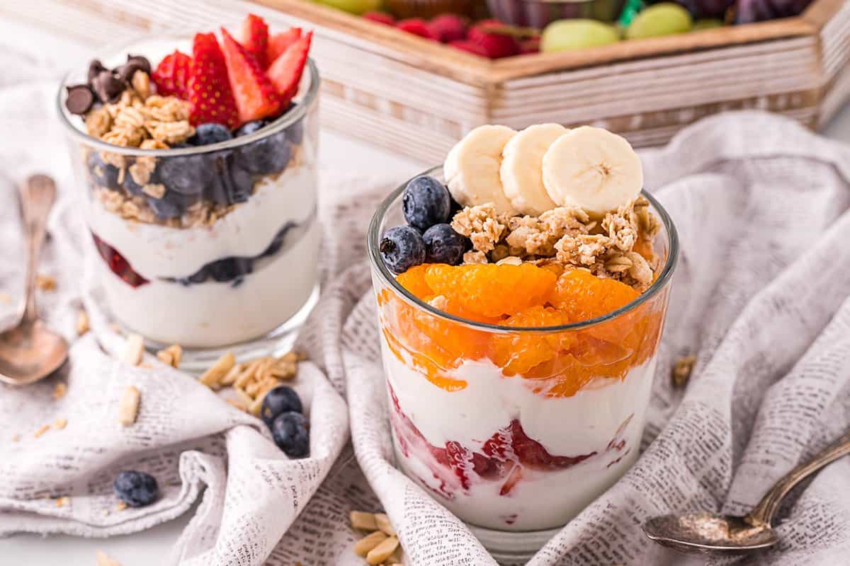 Parfait Breakfast Meal Prep - 5 Minute Breakfast - Savor + Savvy