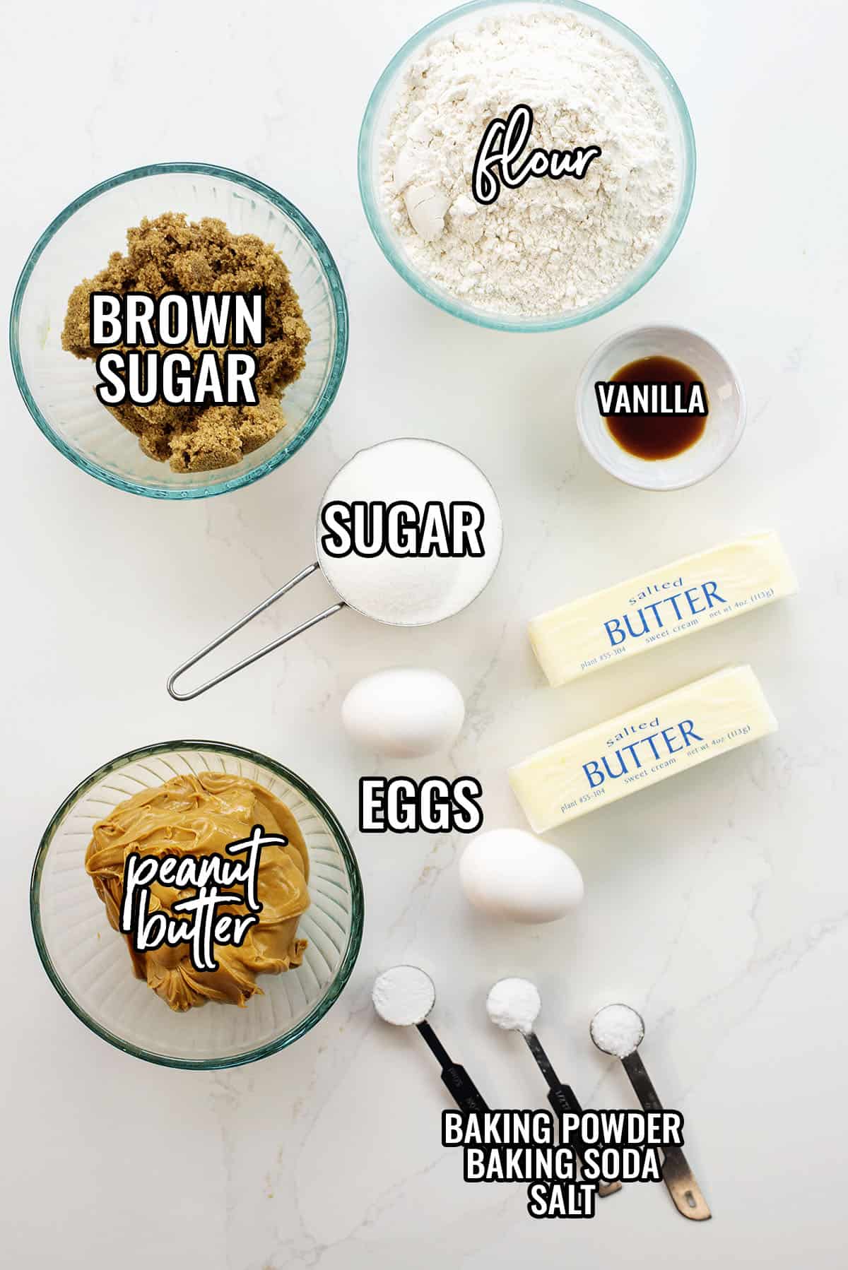 best peanut butter cookie dough ingredients.