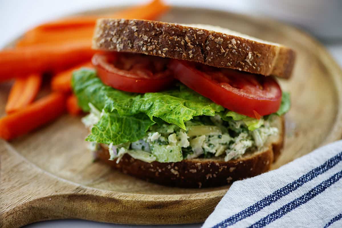 Green Goddess Chicken Salad