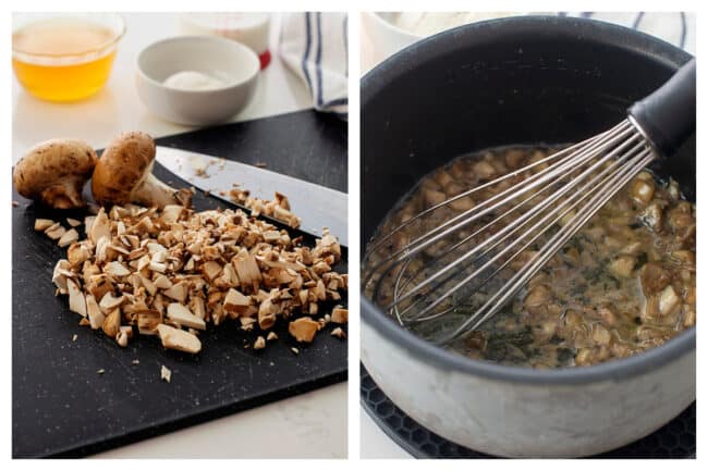 how to substitute sour cream for cream of mushroom soup