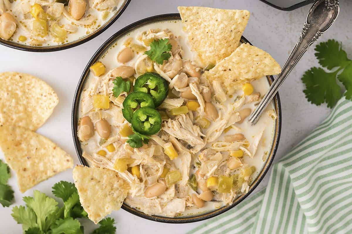 Crockpot White Chicken Chili