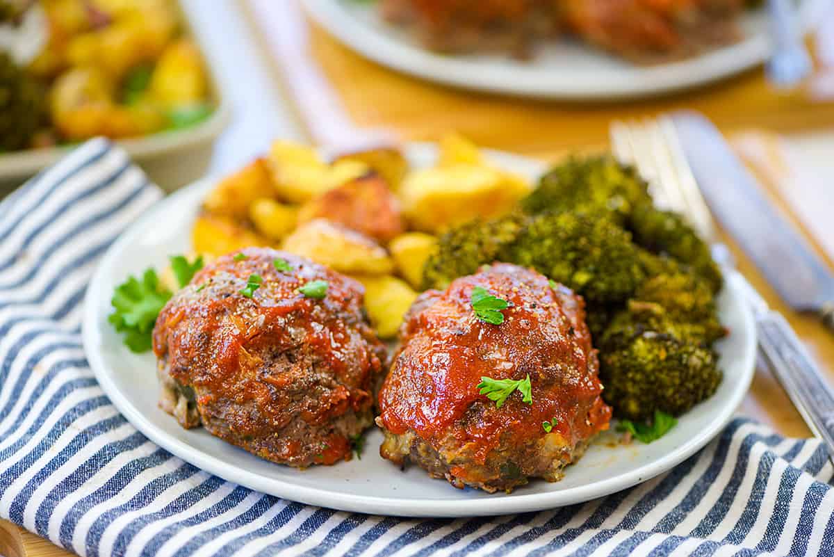 Sheet Pan Meatloaf Dinner