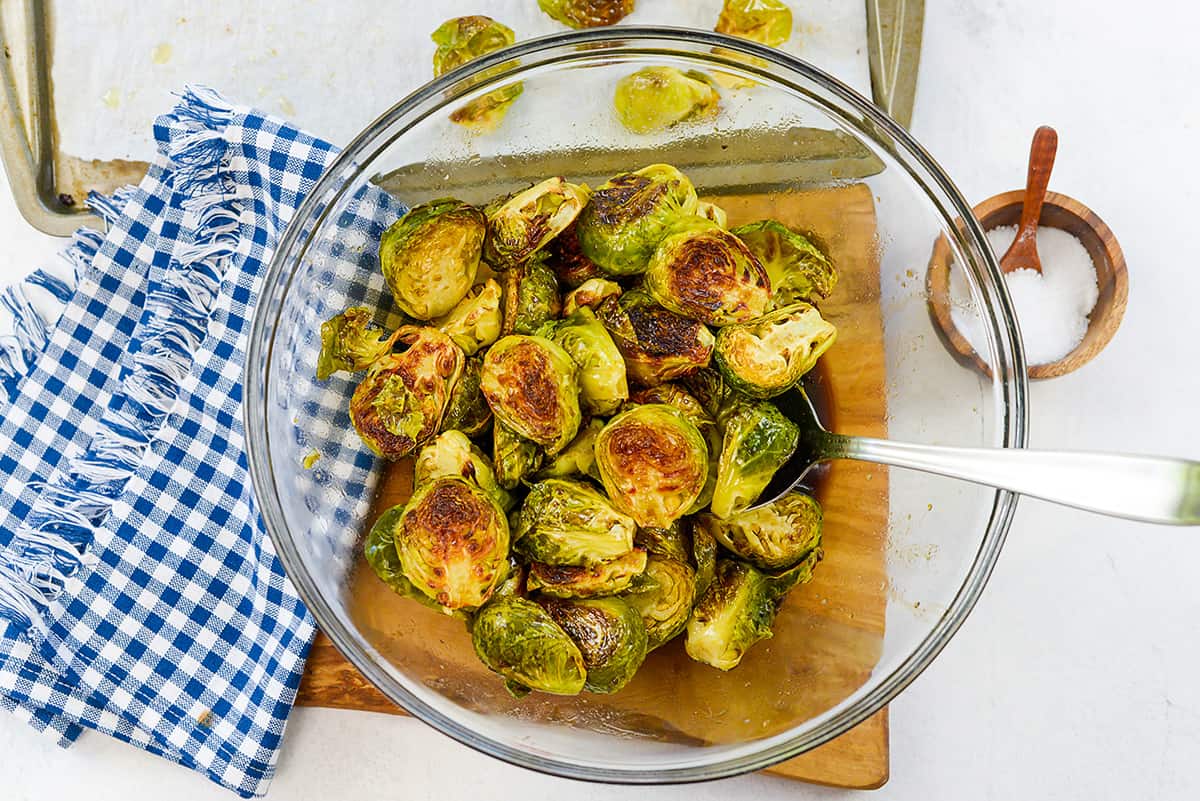 Honey Balsamic Brussels Sprouts