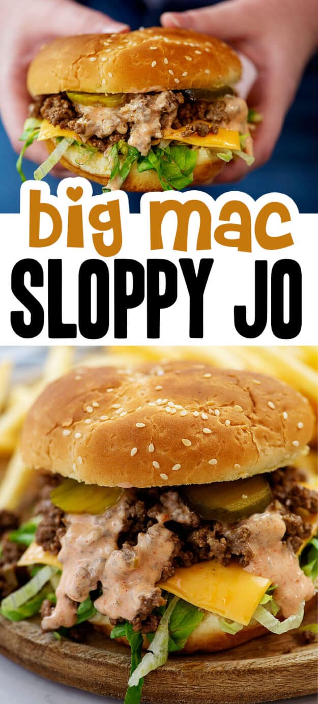 Collage of sloppy joe images