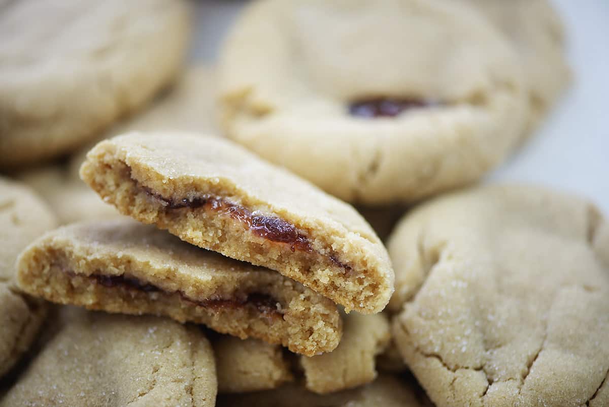 Peanut Butter & Jelly Cookies