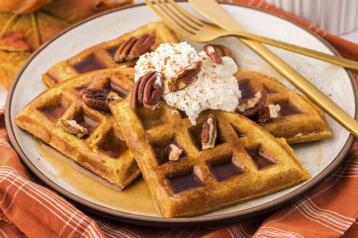 Pumpkin Waffles