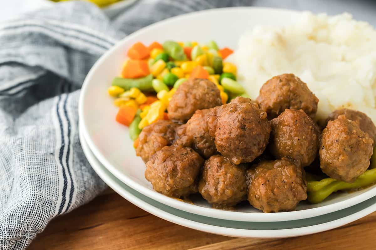 Crockpot Mississippi Meatballs
