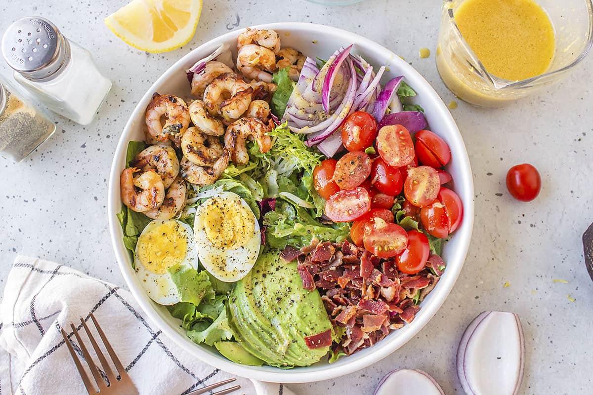 Grilled Shrimp Salad