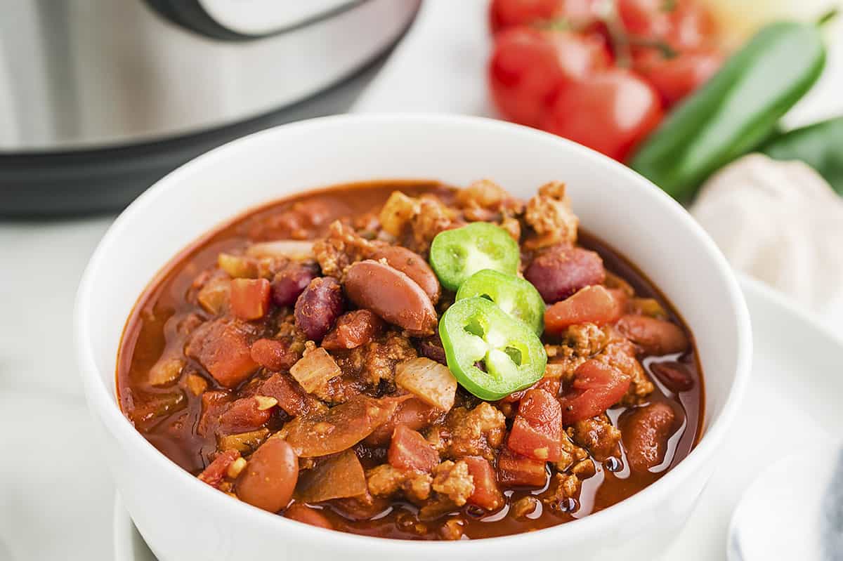 Instant Pot Turkey Chili