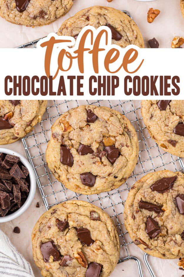 Cookies on cooling rack.