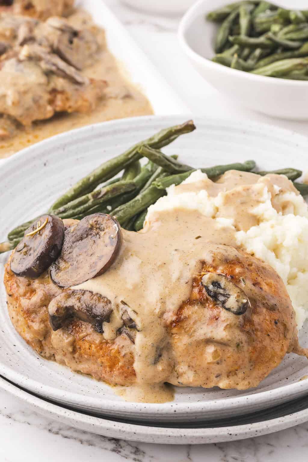 Baked Cream of Mushroom Chicken | Buns In My Oven