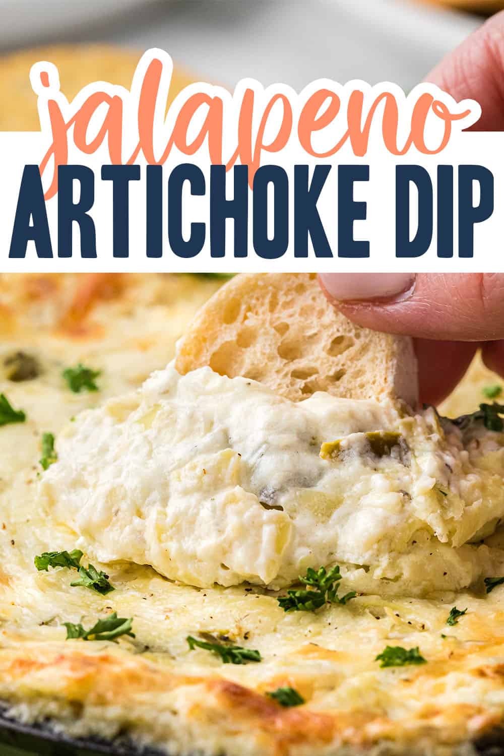 Baked Artichoke Jalapeno Dip | Buns In My Oven