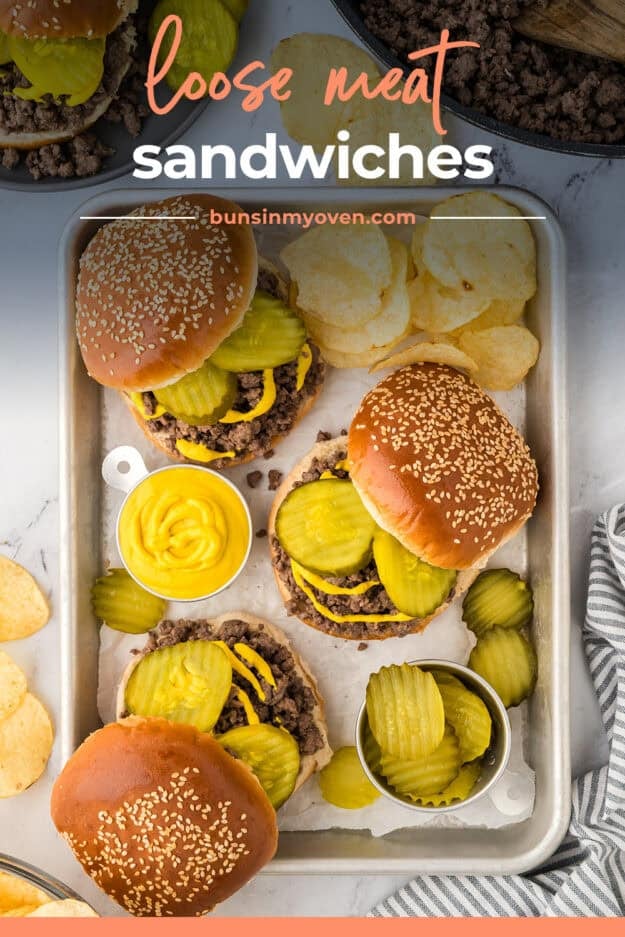 Tray full of maid rite burgers.