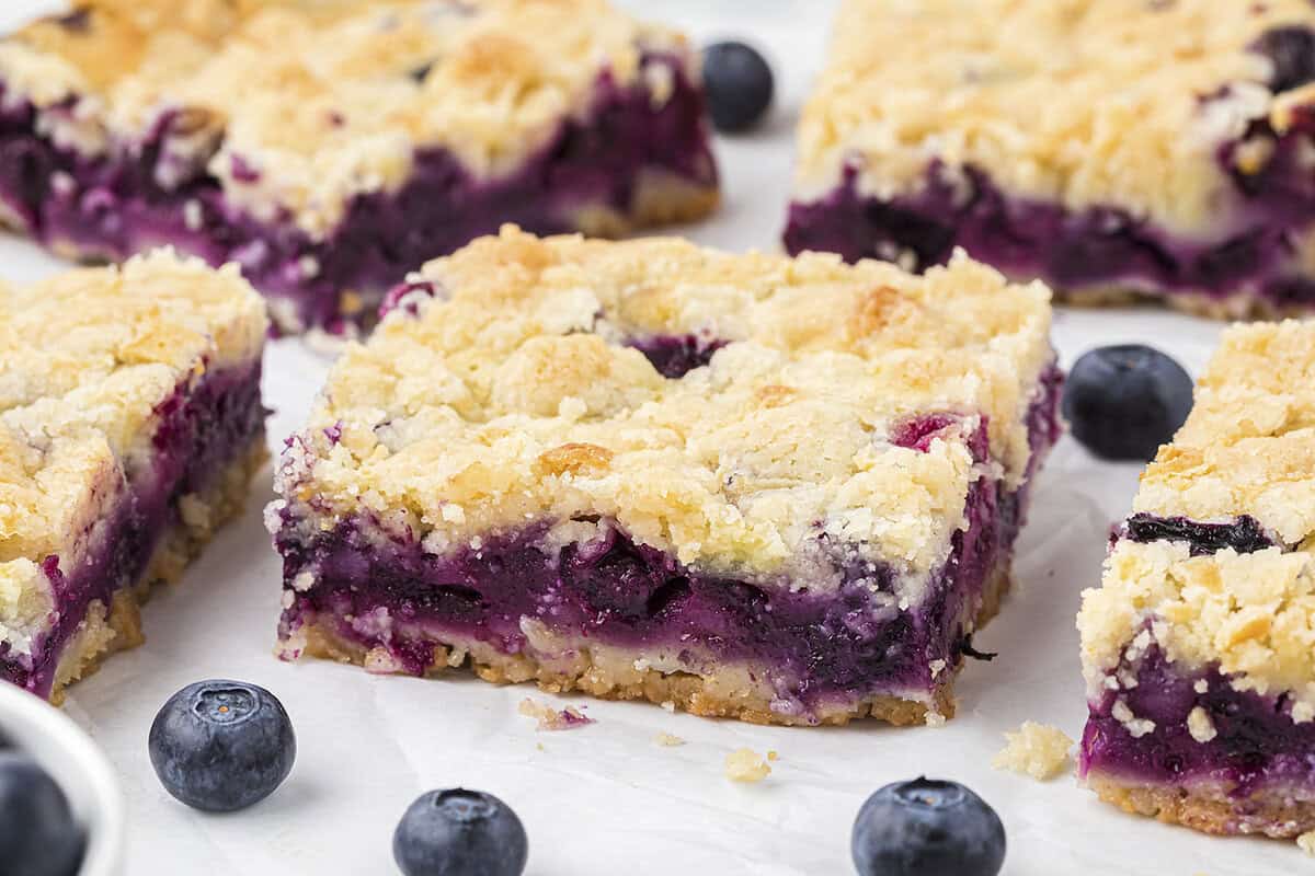 Blueberry Pie Bars