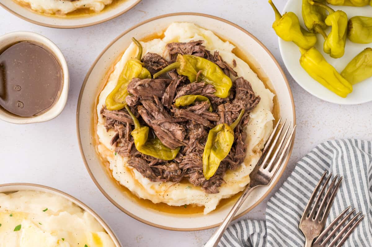 Instant Pot Mississippi Pot Roast