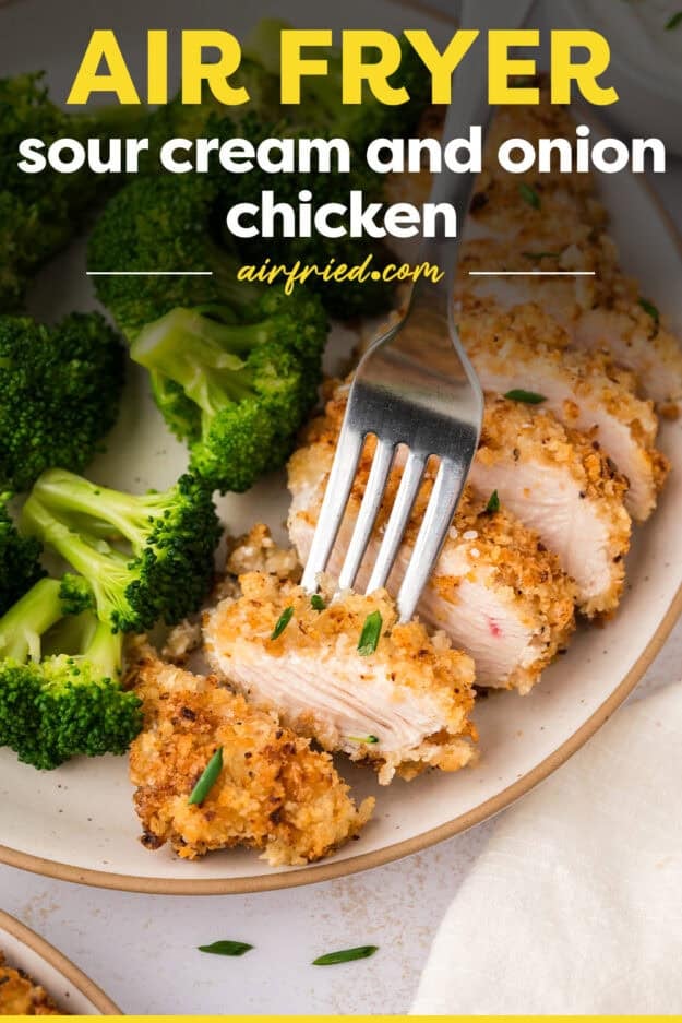 sliced chicken breast on plate.