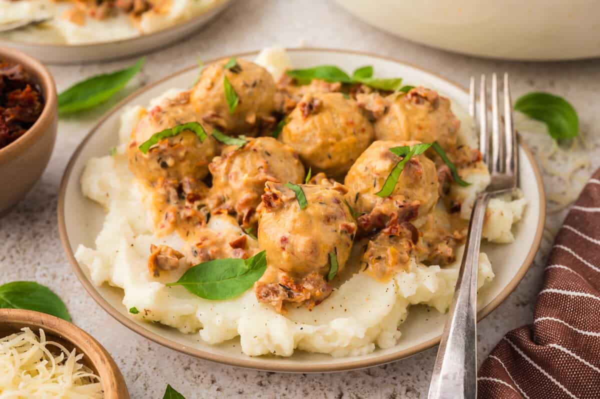 Marry Me Chicken Meatballs